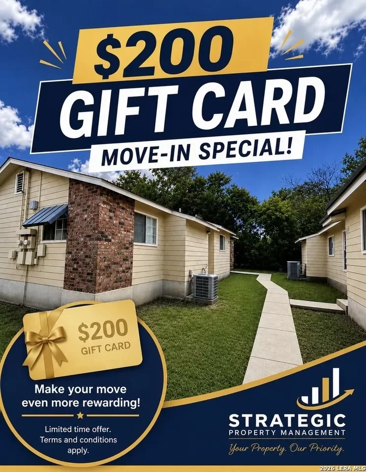2BR House for Rent in San Antonio, TX