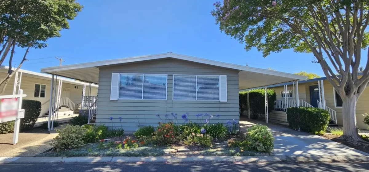 2BR Mobile Home for Sale in San Jose, CA