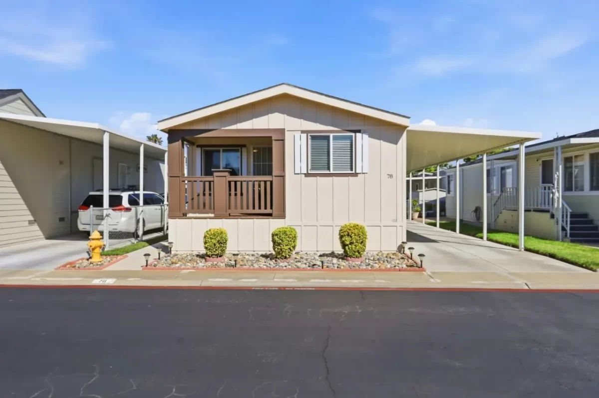 3BR Mobile Home for Sale in San Jose, CA
