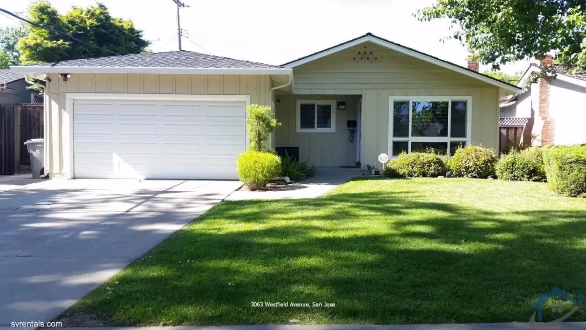 3BR House for Rent in San Jose, CA