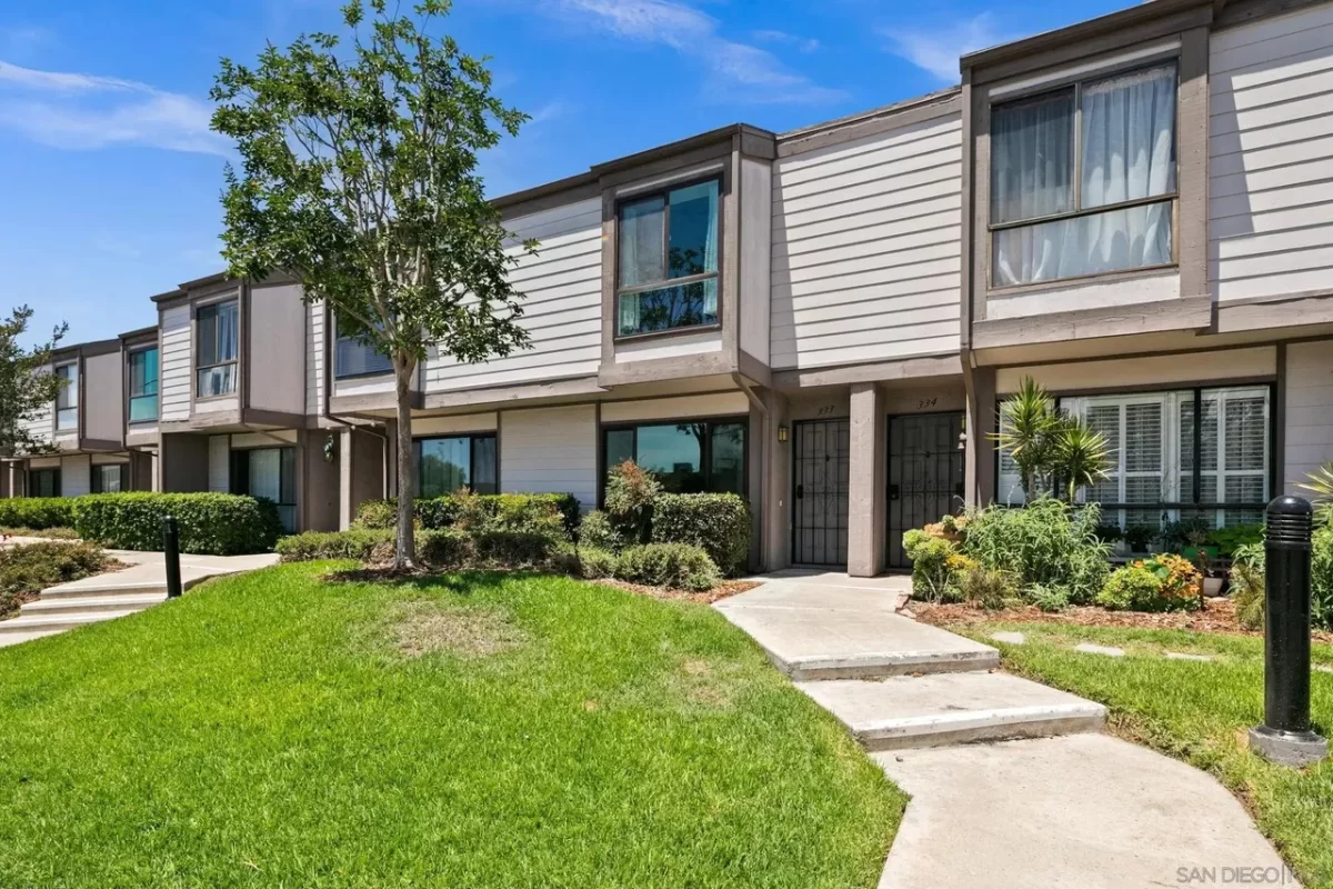 2BR Townhouse for Sale in San Diego, CA