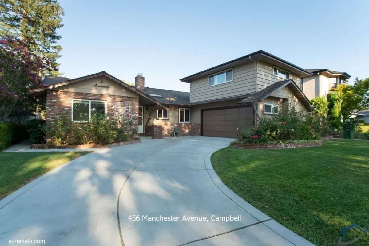 4BR House for Rent in Campbell, CA