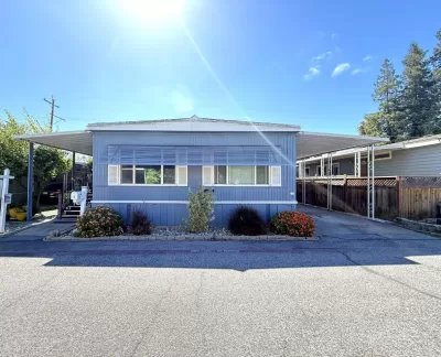 2BR Mobile Home for Sale in San Jose, CA
