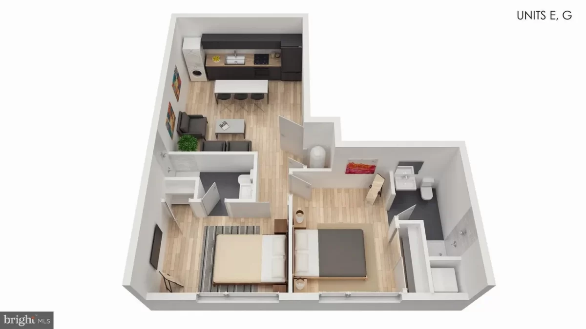 2BR Apartment for Rent in Philadelphia, PA