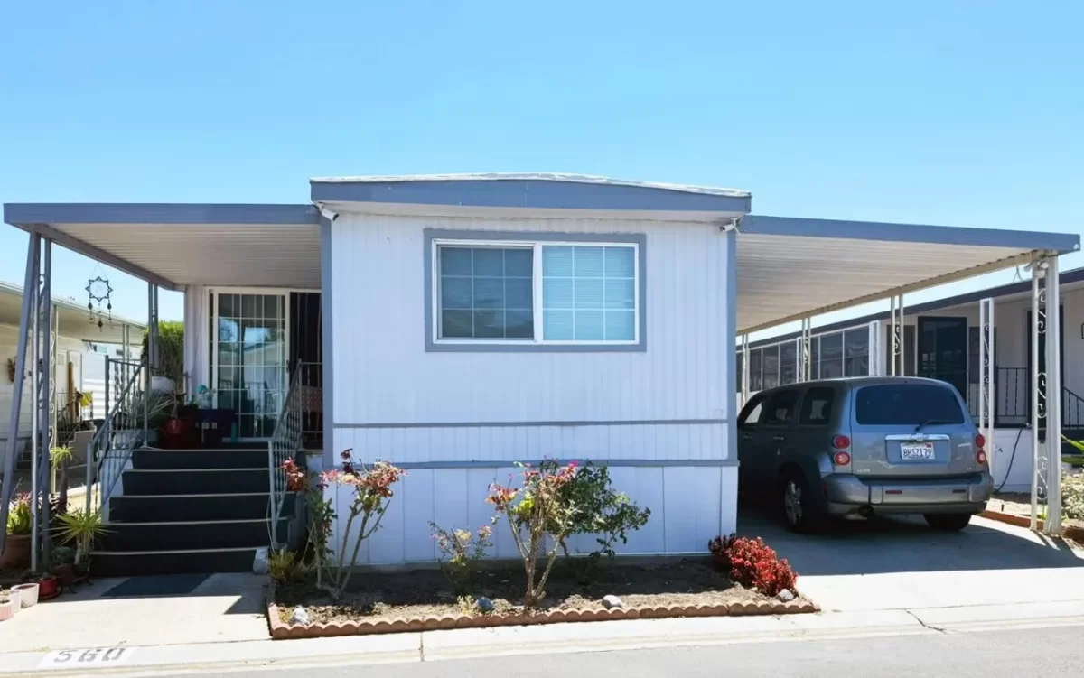 3BR Mobile Home for Sale in San Jose, CA