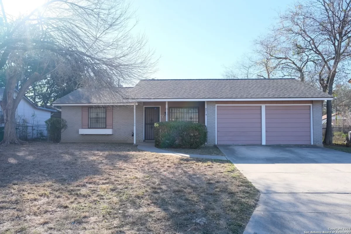 3BR House for Sale in San Antonio, TX