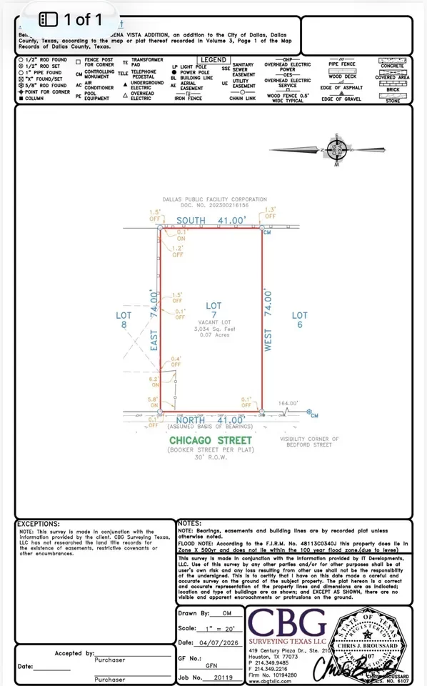 Land for Sale in Dallas, TX