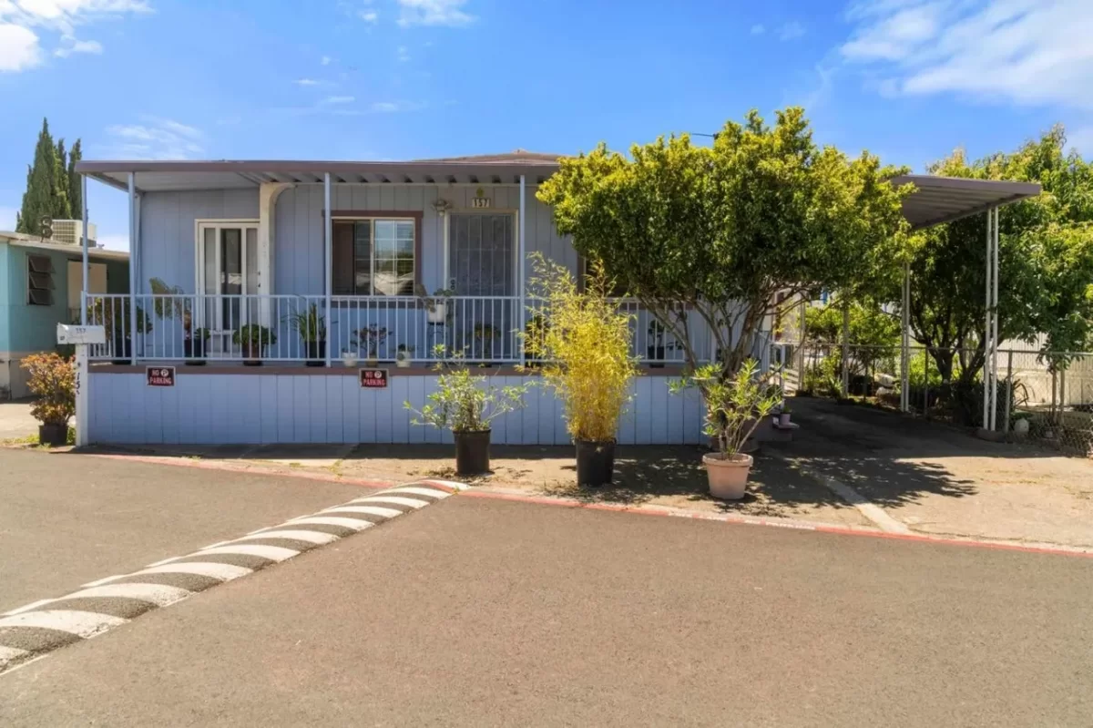 2BR Mobile Home for Sale in San Jose, CA