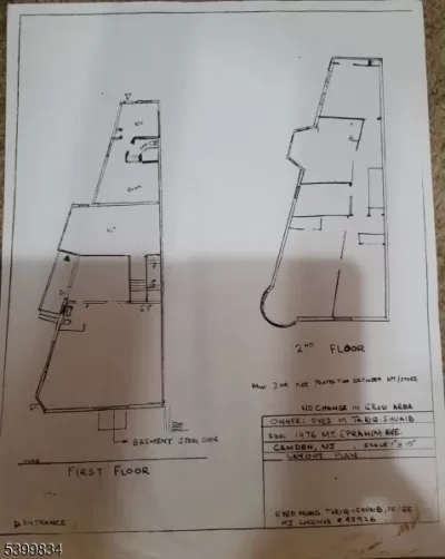 3BR Multi-Family for Sale in Camden, NJ