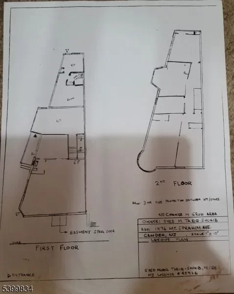 3BR Multi-Family for Sale in Camden, NJ