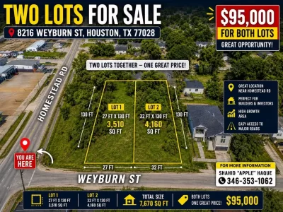 Land for Sale in Houston, TX