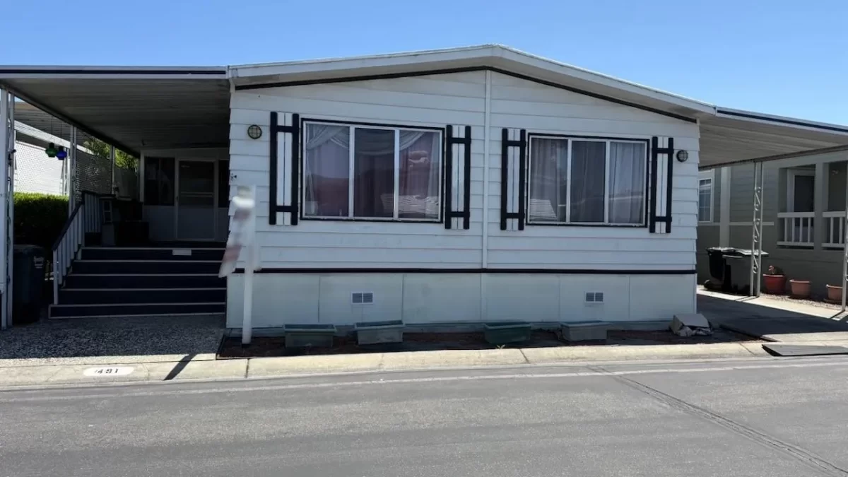 2BR Mobile Home for Sale in Sunnyvale, CA