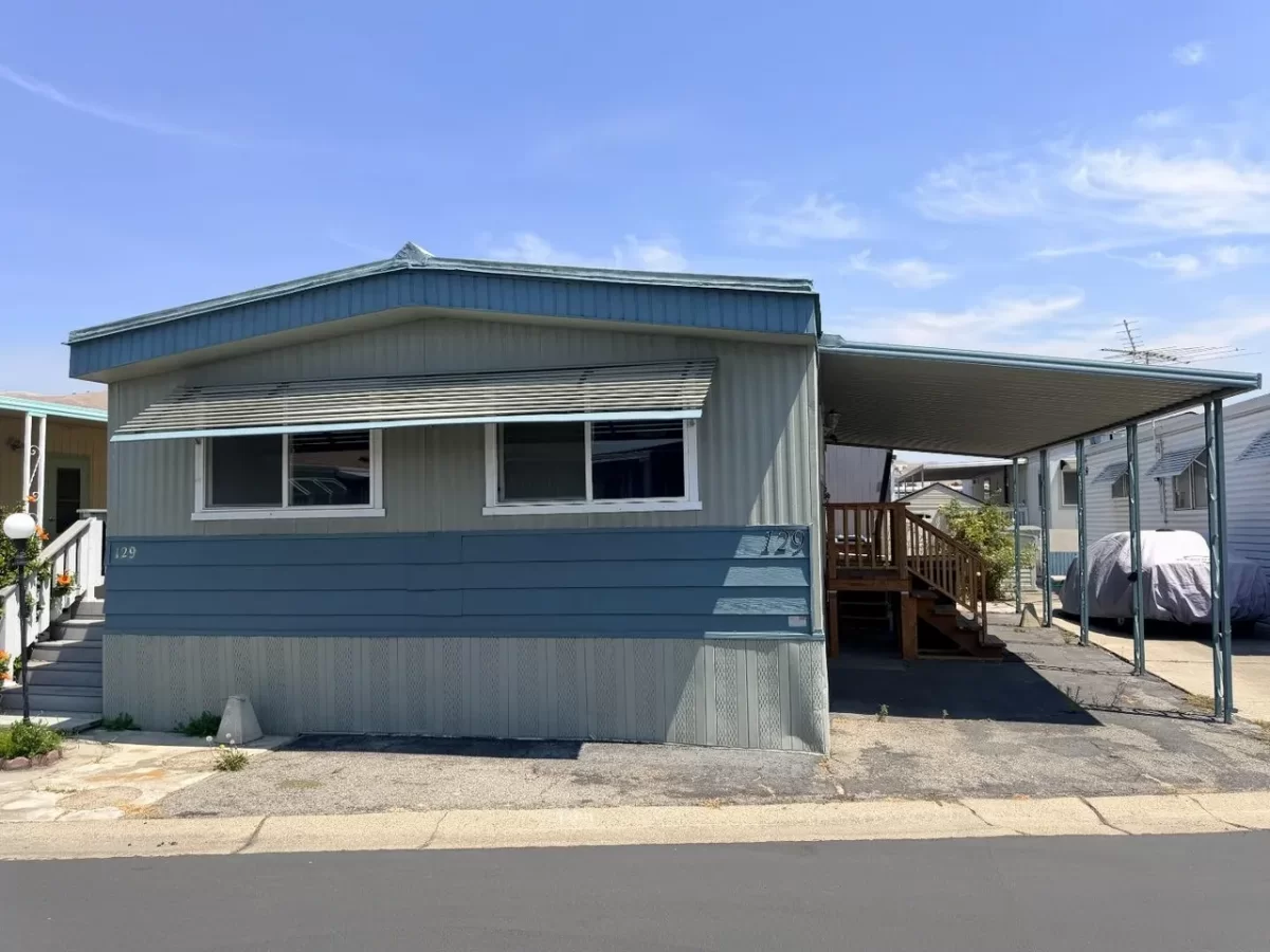 2BR Mobile Home for Sale in Milpitas, CA