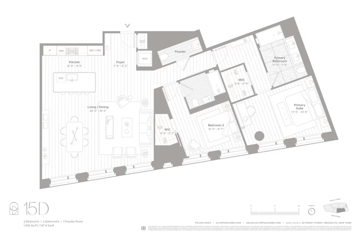 2BR Condo for Sale in Brooklyn, NY
