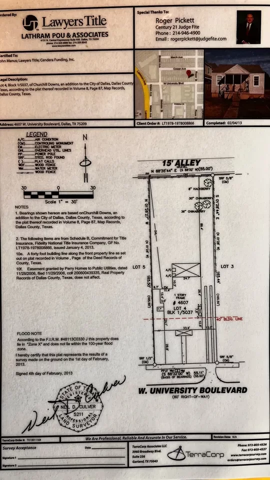 Land for Sale in Dallas, TX