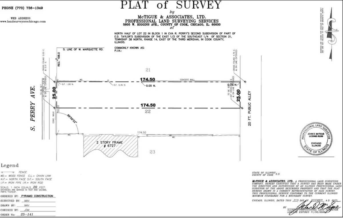 Land for Sale in Chicago, IL