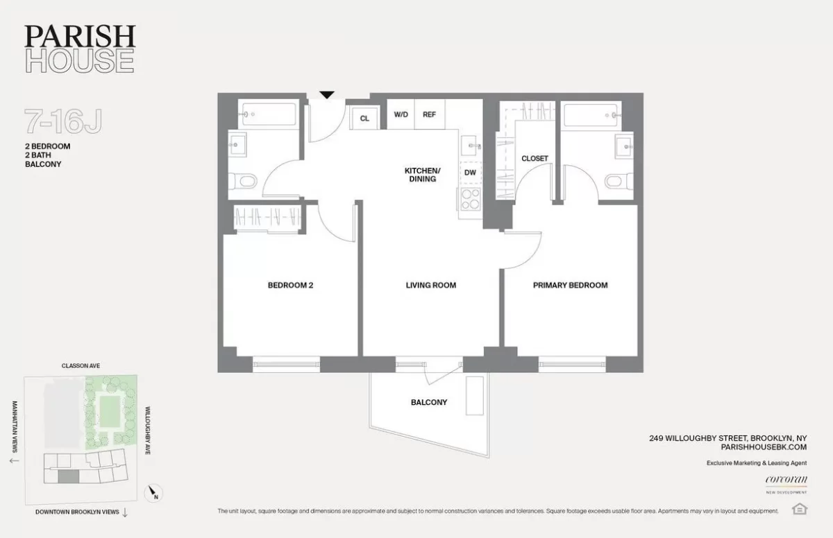 1BR Apartment for Rent in Brooklyn, NY