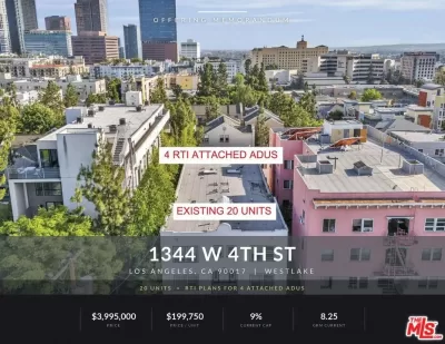 Multi-Family for Sale in Los Angeles, CA
