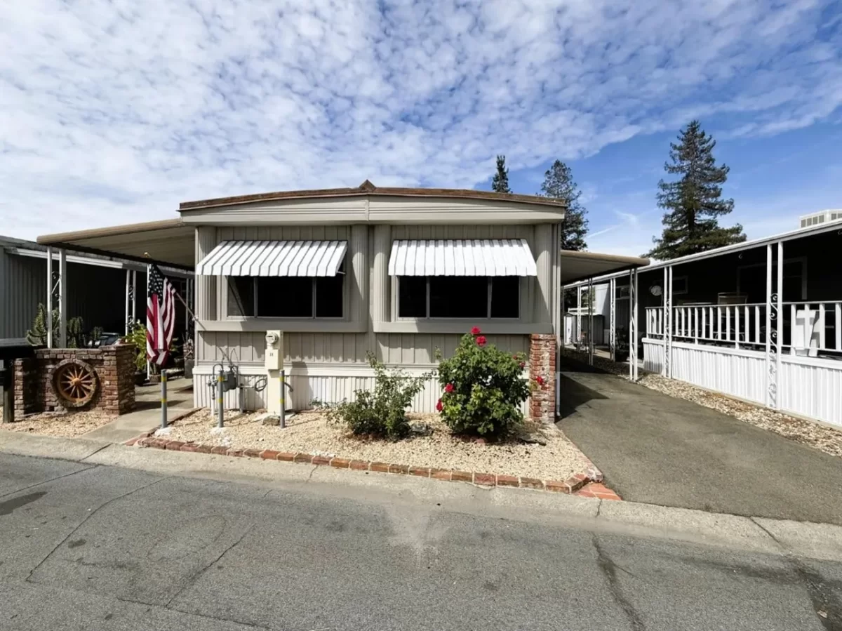 2BR Mobile Home for Sale in San Jose, CA