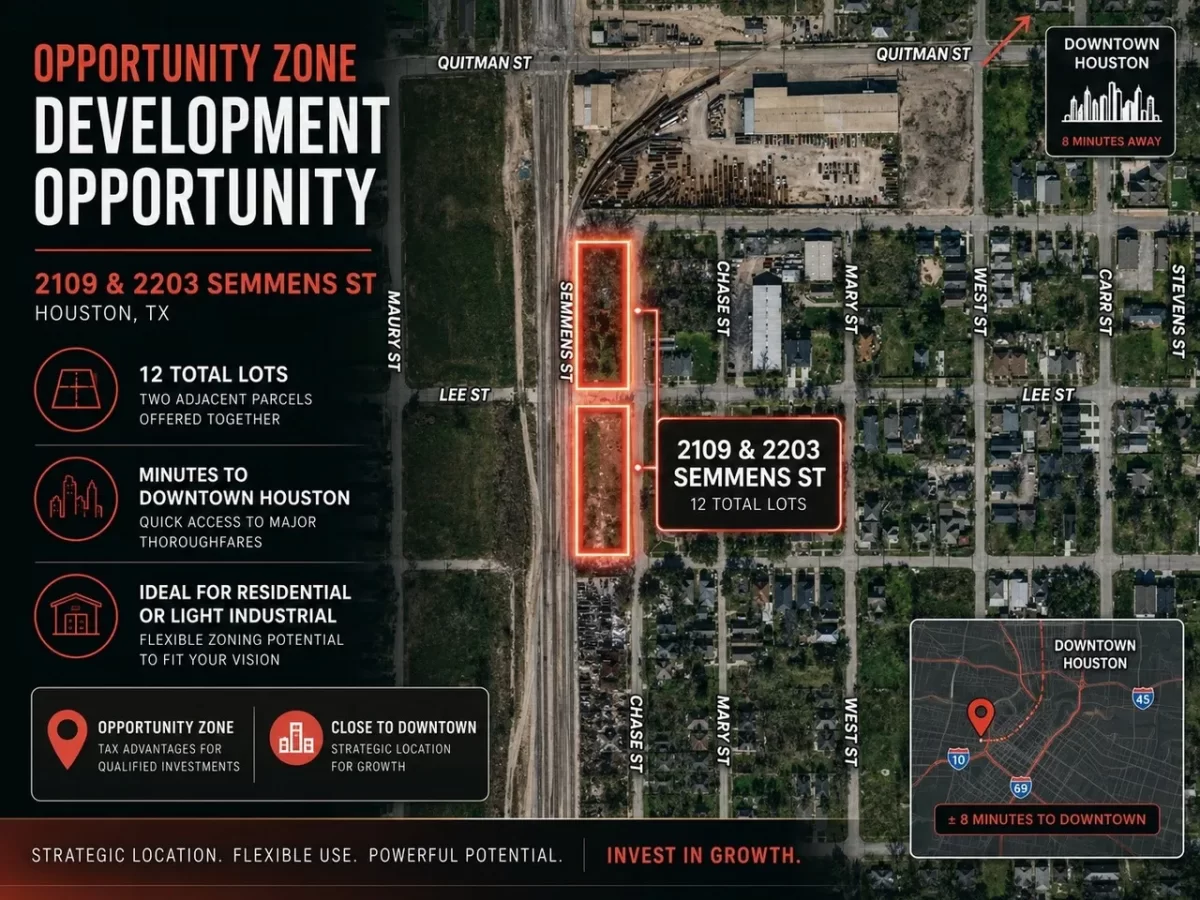 Land for Sale in Houston, TX