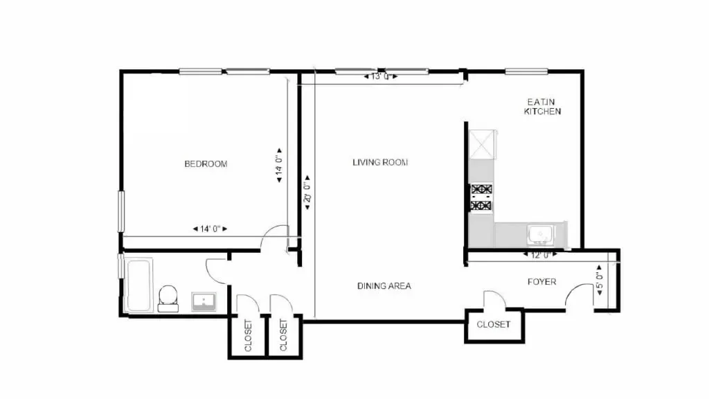 1BR Apartment for Rent in New York, NY