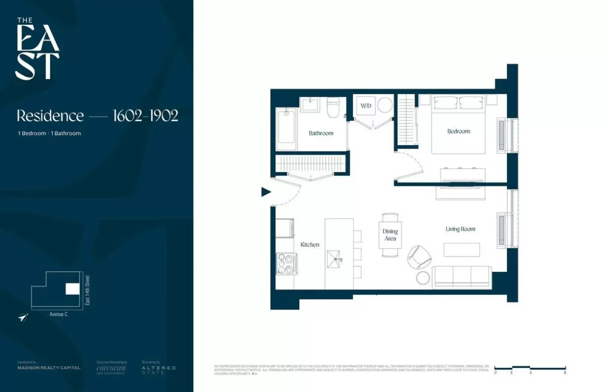 1BR Apartment for Rent in New York, NY