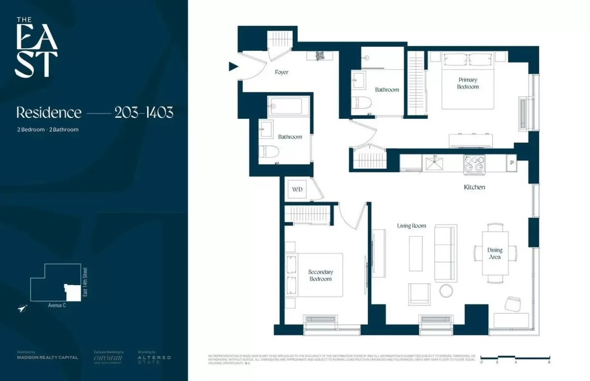 2BR Apartment for Rent in New York, NY