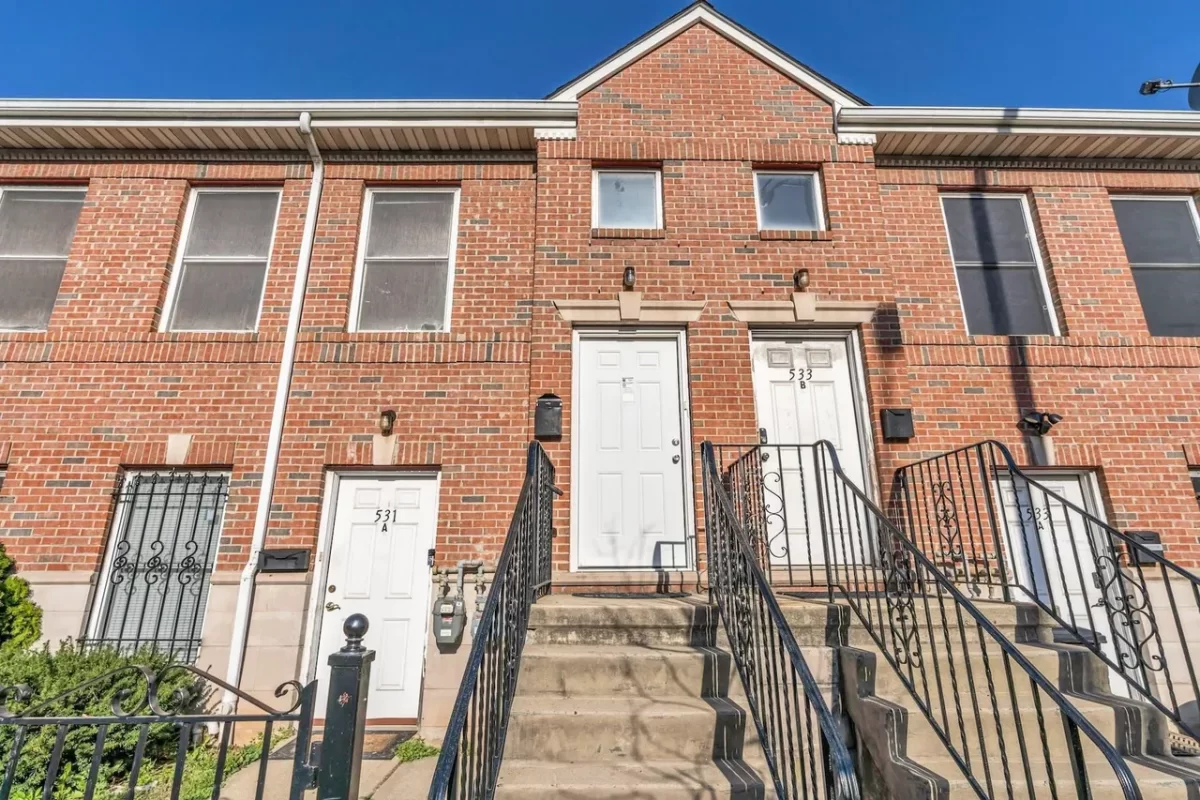 2BR House for Rent in Jersey City, NJ