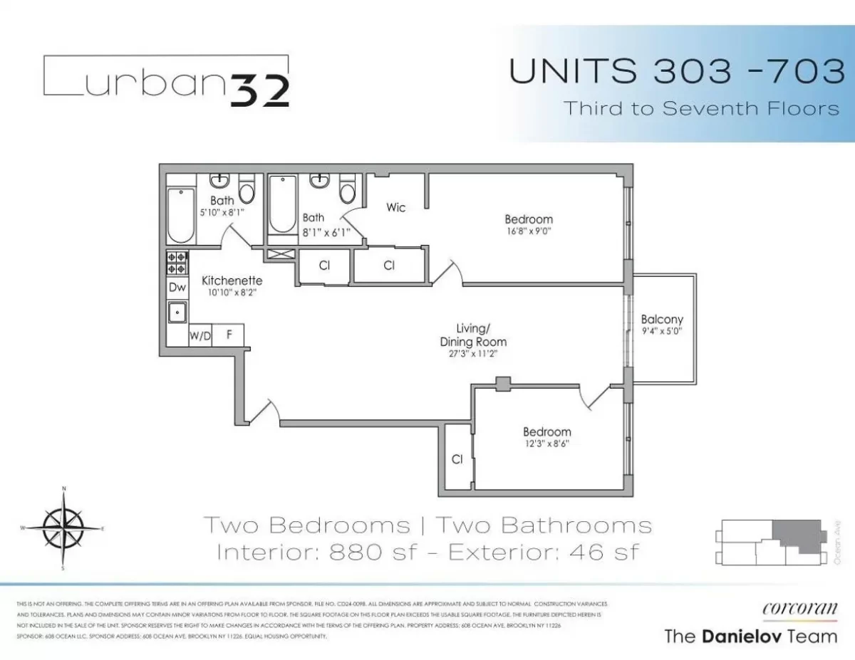 2BR Condo for Sale in Brooklyn, NY