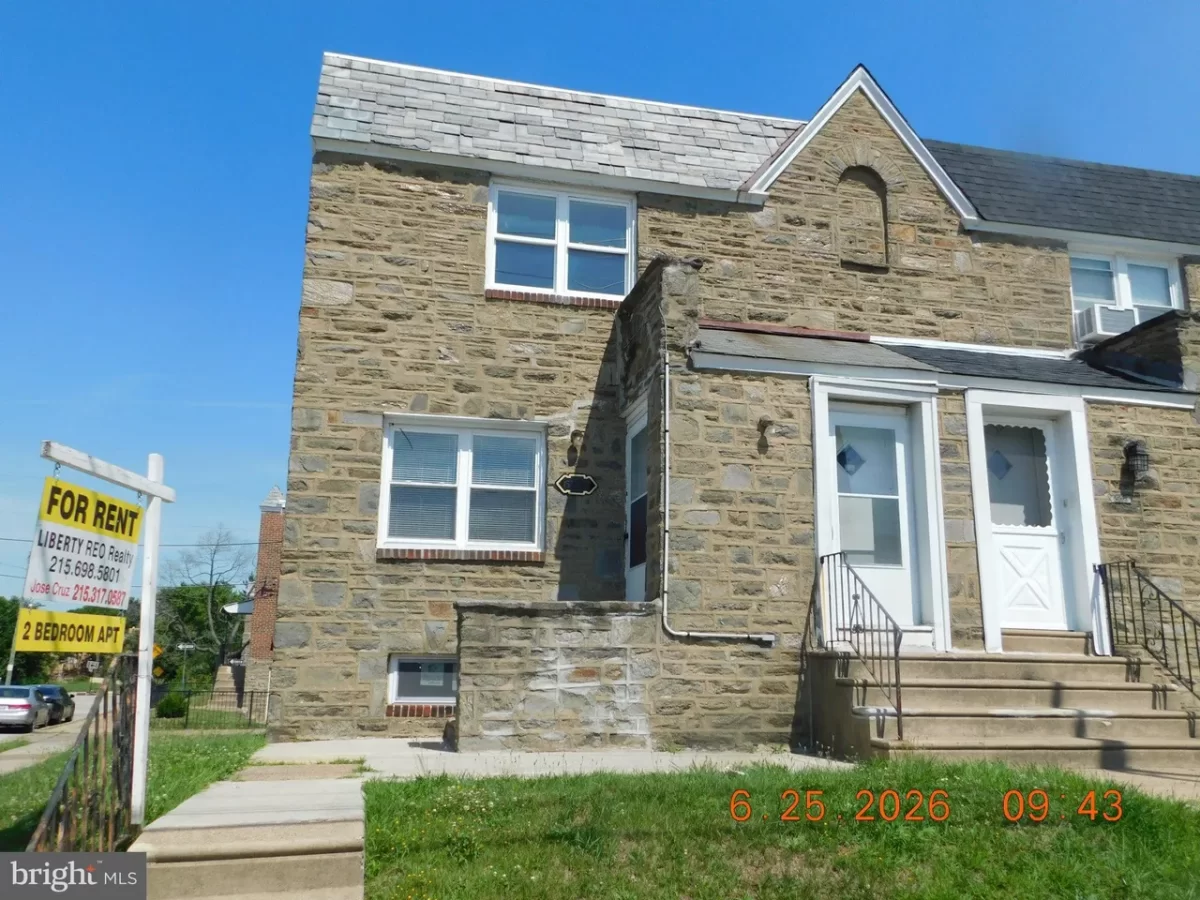 2BR Townhouse for Rent in Philadelphia, PA