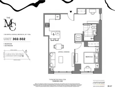 1BR Apartment for Rent in Brooklyn, NY