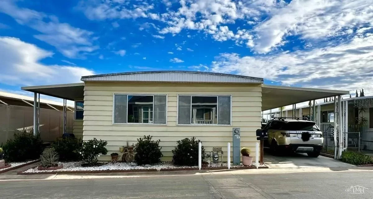 2BR Mobile Home for Sale in Chula Vista, CA