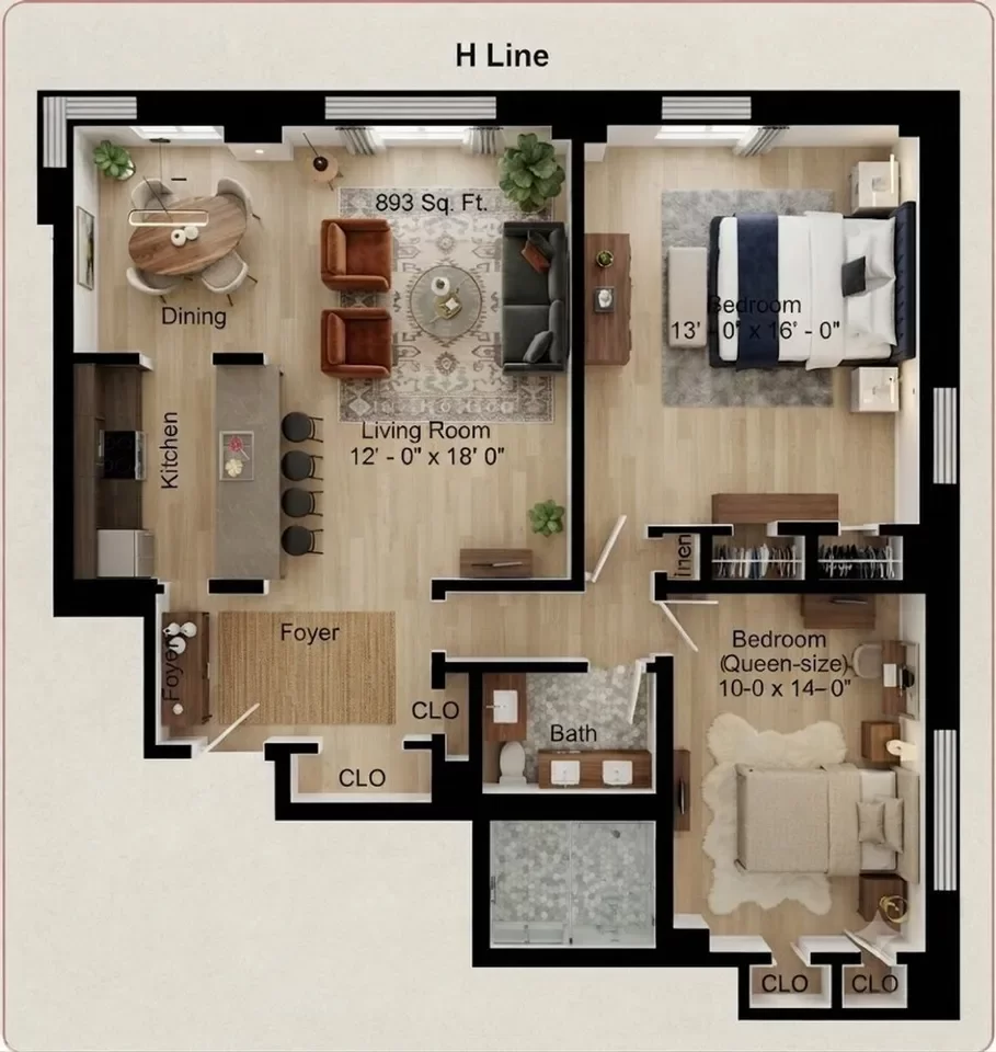 2BR Condo for Sale in Brooklyn, NY