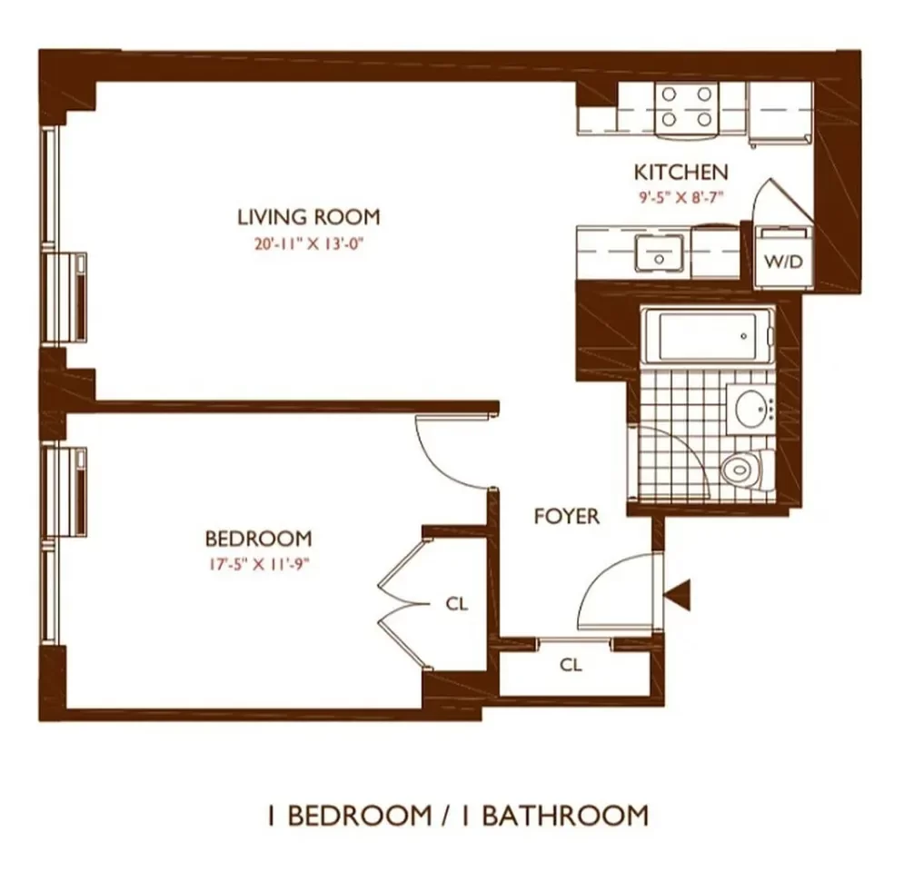 1BR Apartment for Rent in New York, NY