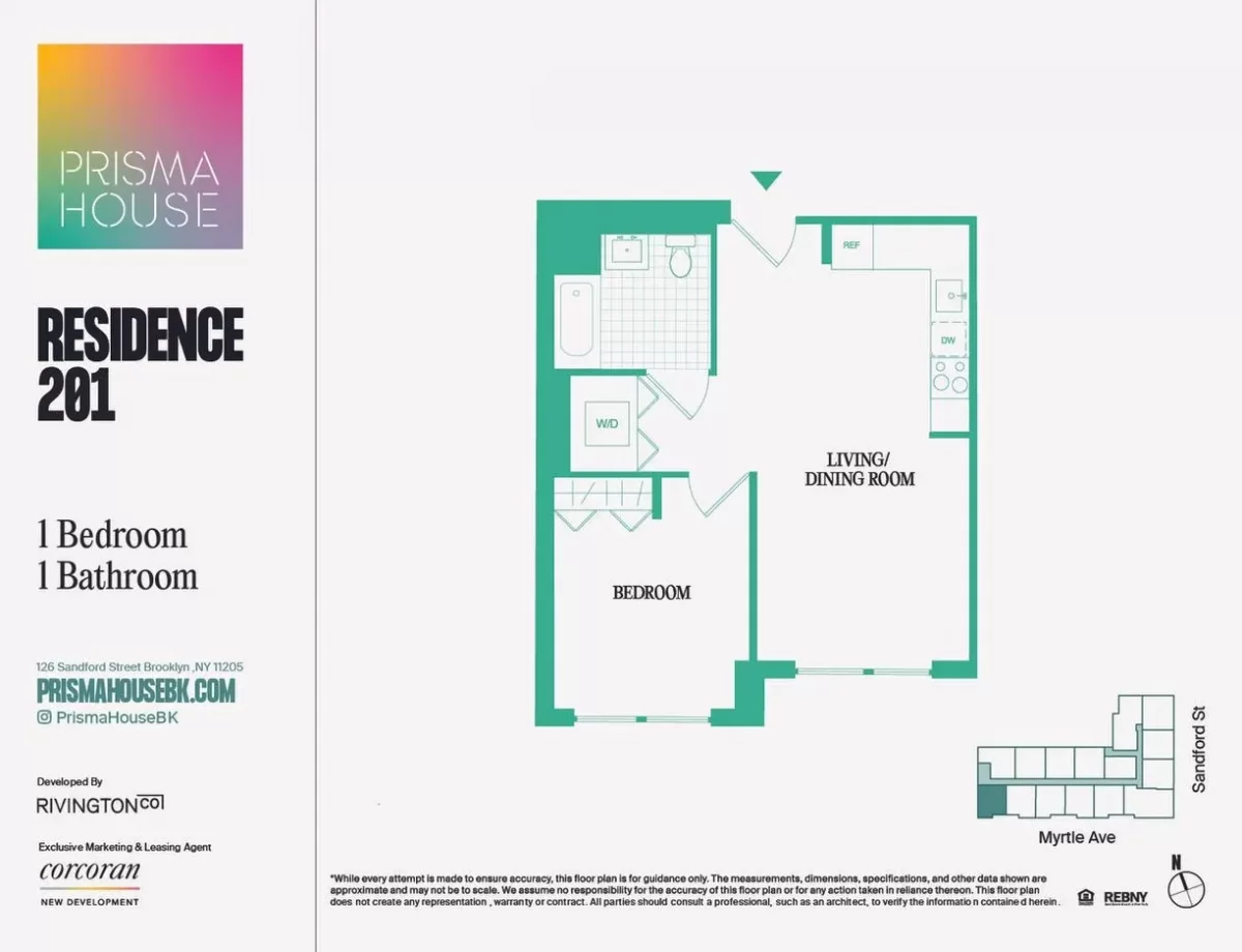 1BR Apartment for Rent in Brooklyn, NY