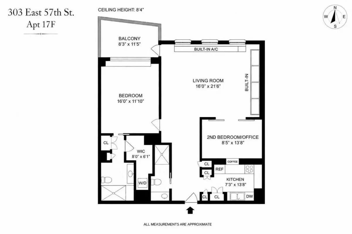 2BR Condo for Rent in New York, NY