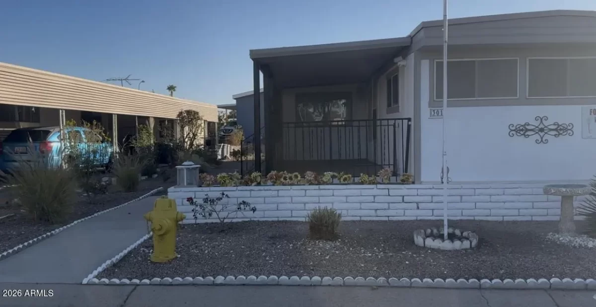 3BR Mobile Home for Sale in Tempe, AZ