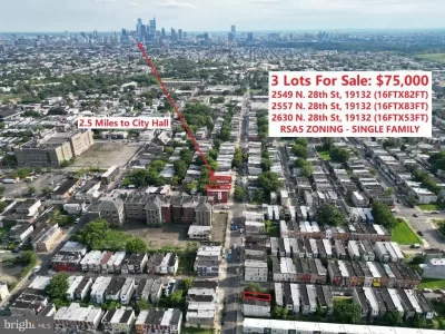 Land for Sale in Philadelphia, PA