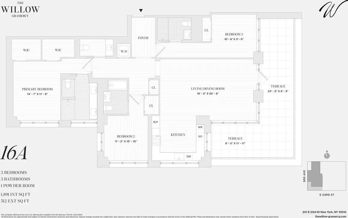 3BR Condo for Rent in New York, NY