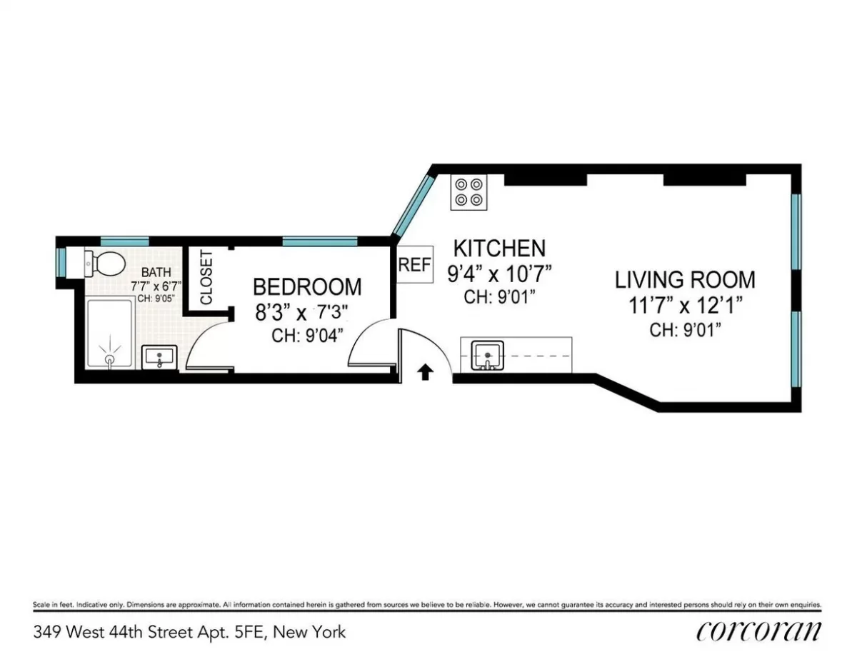1BR Condo for Sale in New York, NY