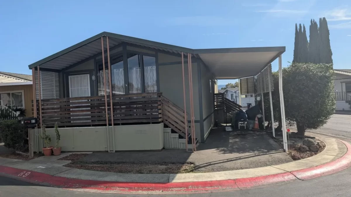 2BR Mobile Home for Sale in San Jose, CA