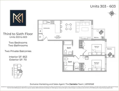 2BR Condo for Sale in Brooklyn, NY