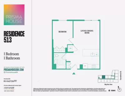 1BR Apartment for Rent in Brooklyn, NY