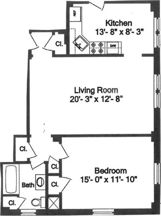 1BR Condo for Sale in New York, NY