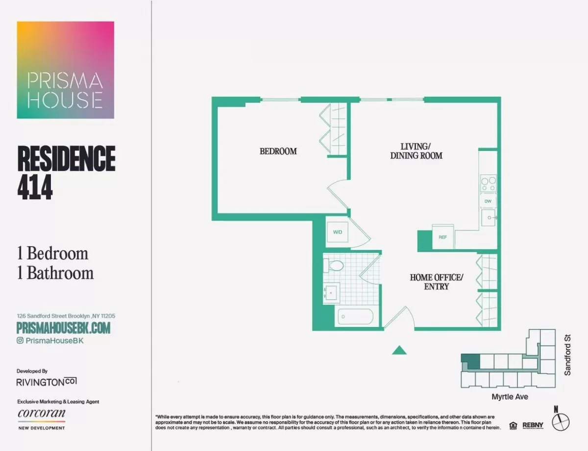 1BR Apartment for Rent in Brooklyn, NY