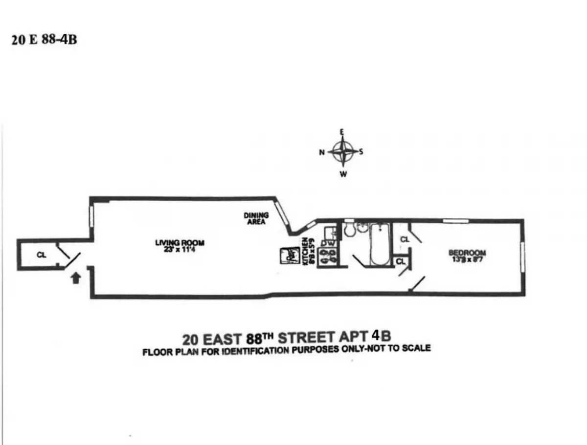 1BR Condo for Sale in New York, NY