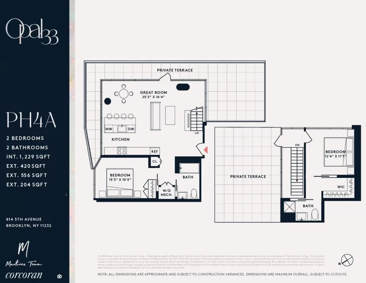 2BR Condo for Sale in Brooklyn, NY