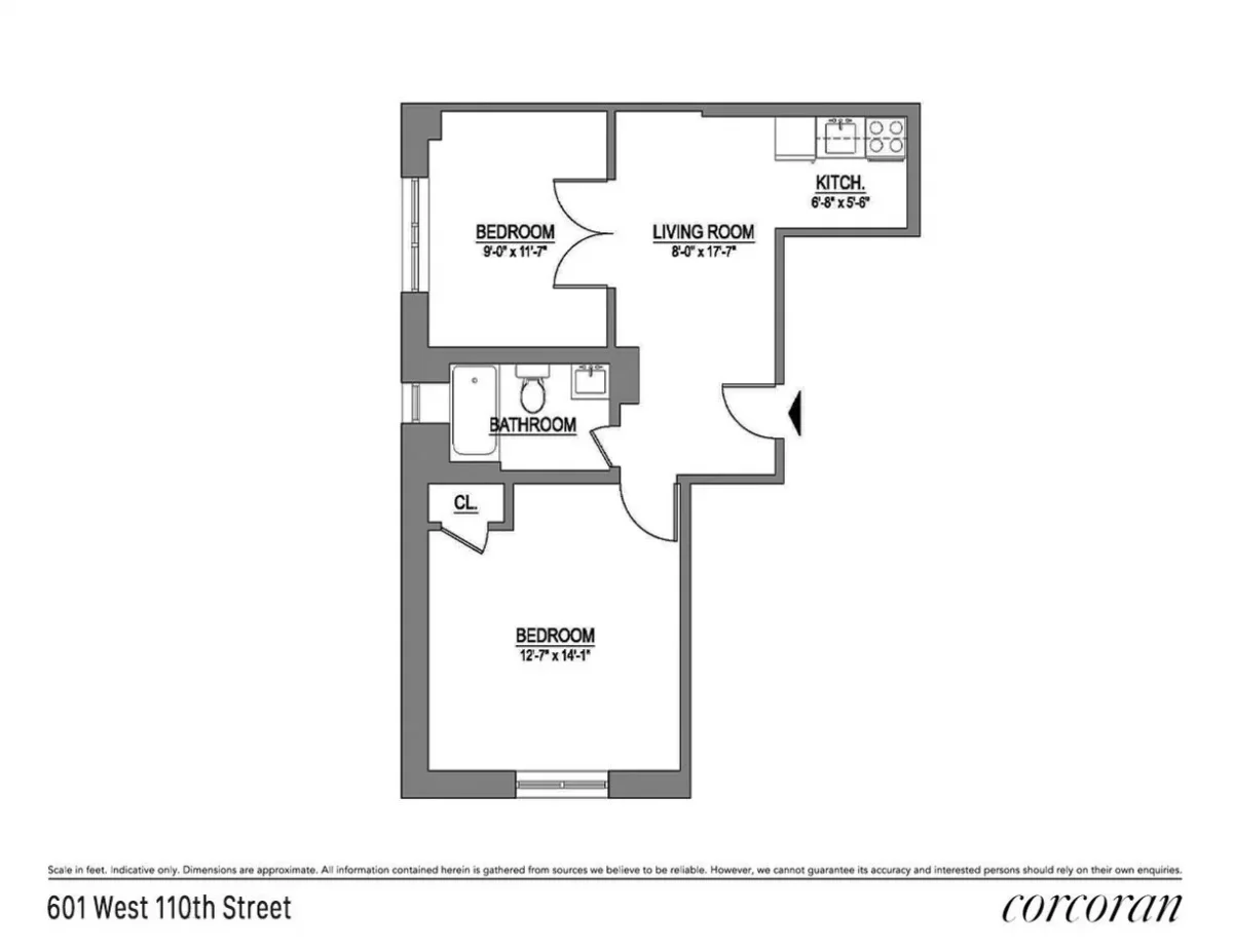 2BR Apartment for Rent in New York, NY