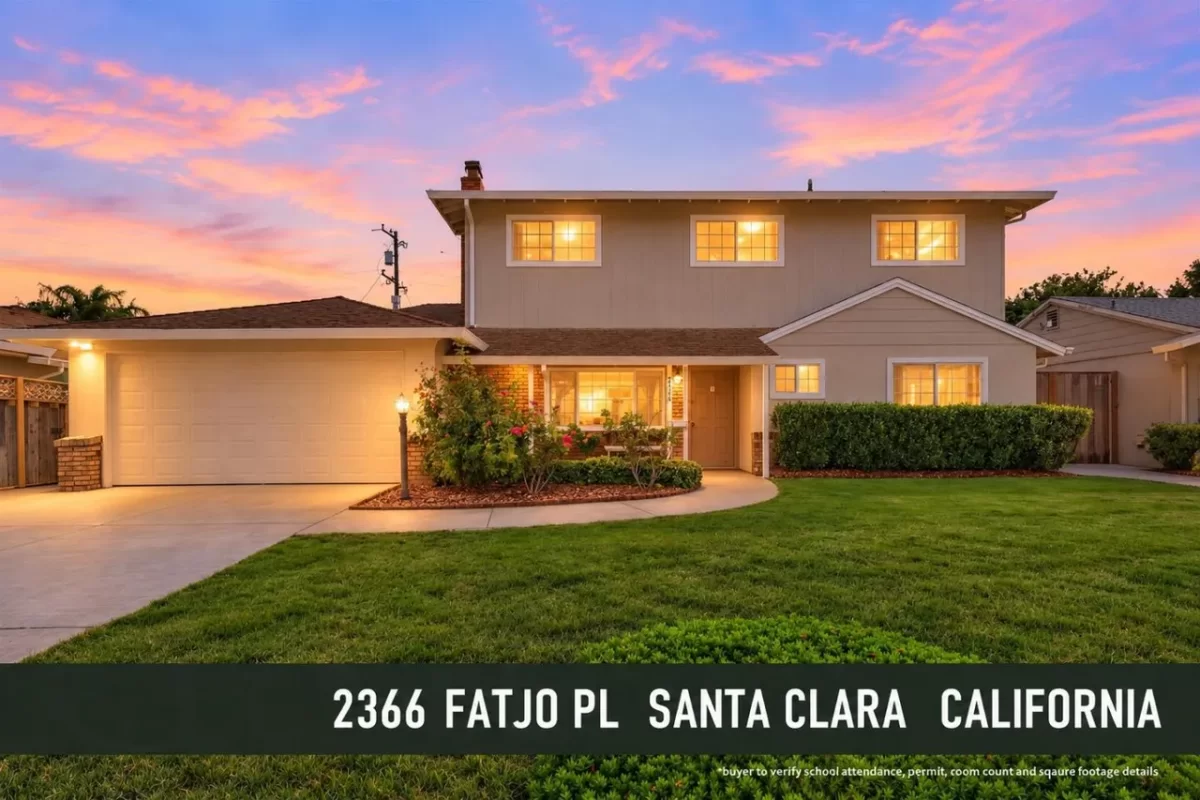 5BR House for Sale in Santa Clara, CA